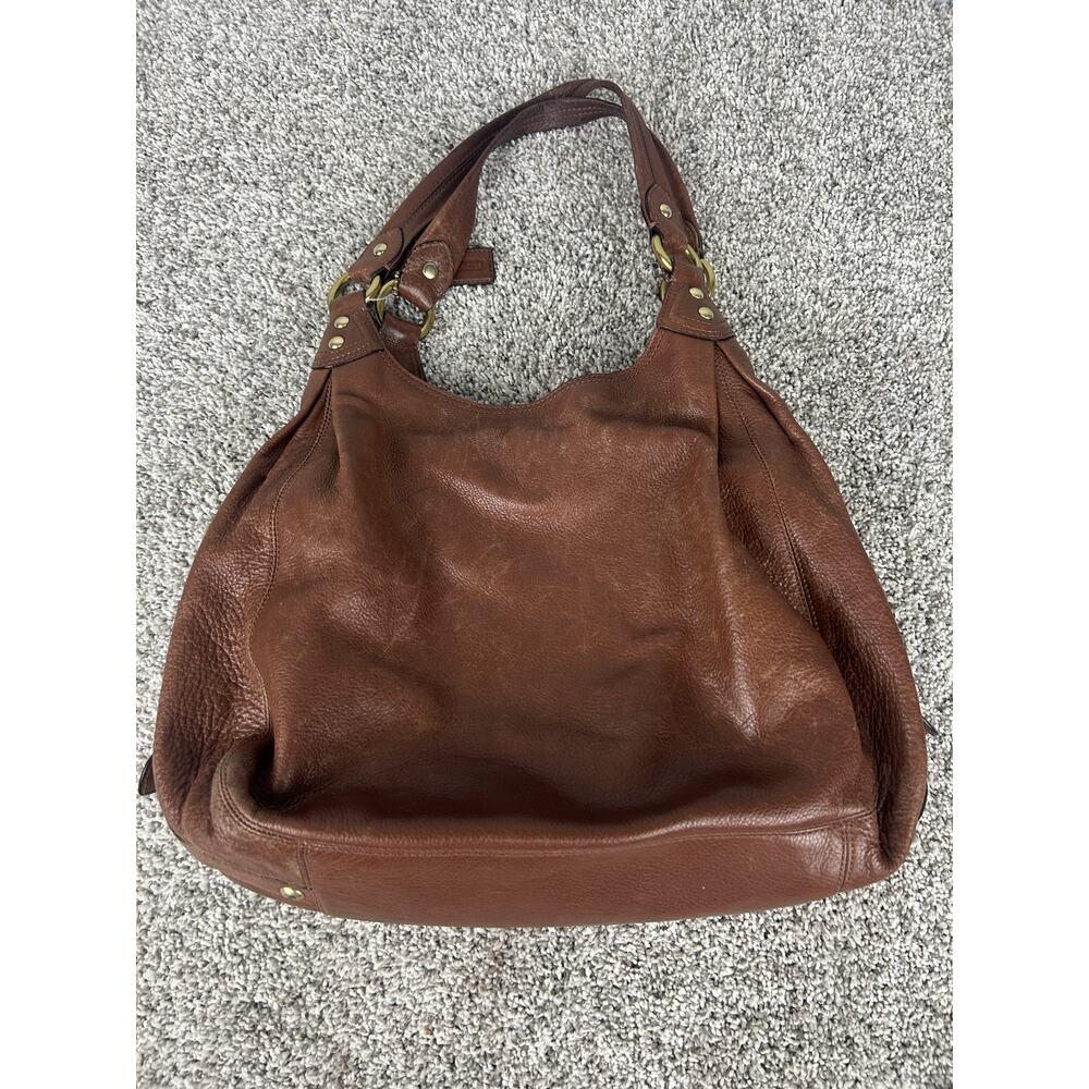 Coach Brown Leather Shoulder Bag
